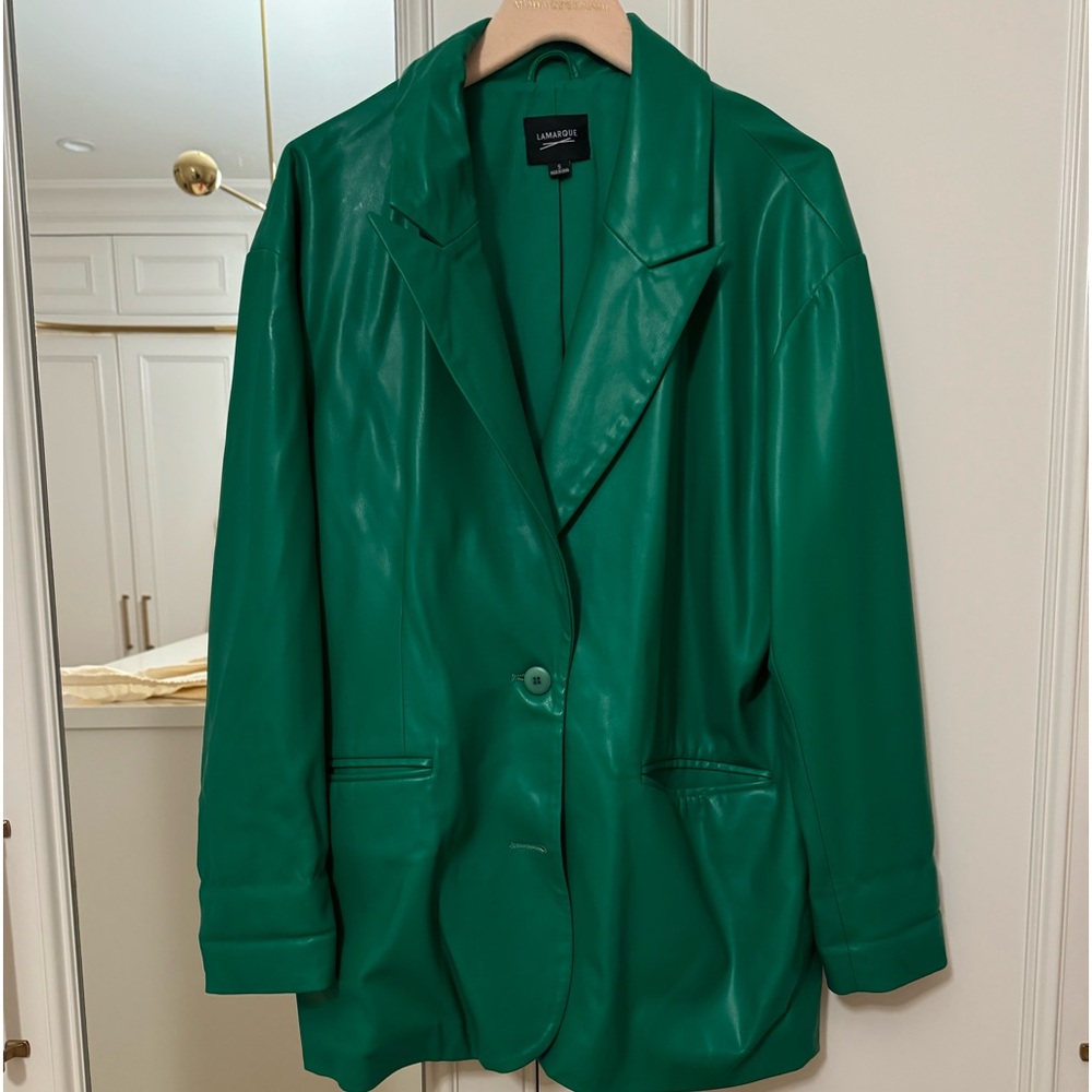 Pleather jacket